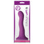 Colours - Wave 6" dildo has a wavy shaft + bulbous head for G-spot/P-spot stimulation that'll have you riding the wave all night long. Purple-package.