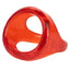 California Exotics Colt XL Snug Tugger - cock-&-ball ring has a dual ring design to fit snugly around your shaft & testicles. Red 2