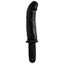 Master Series - The Curved Dicktator - thick dildo has a gently curved veiny shaft & bulbous head that's perfect for G-spot or P-spot play + 13 vibration modes.