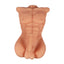  Daniel Realistic Male Sex Doll Torso With 6" Dildo has a sculpted muscular torso w/ chiselled pecs, abs & a 6-inch dildo w/ a ridged phallic head & veiny shaft. (6)