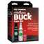 Doc Johnson x Motorbunny Buck Sex Machine Care Kit includes water-based Lubricant, toy cleaner spray & Vac-U-Lock Powder for smooth attachment assembly/disassembly. Package.
