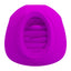 Pretty Love - Estelle - dual tongue-like stimulator with 12 speeds & patterns. rechargeable. purple (2)