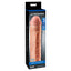Fantasy X-Tensions Mega 3" Girthy Penis Extension Sleeve. Enlarge your penis by 3 inches (7.6cm) of usable solid length w/ this trimmable extension sleeve that also adds 66% more girth. Package.