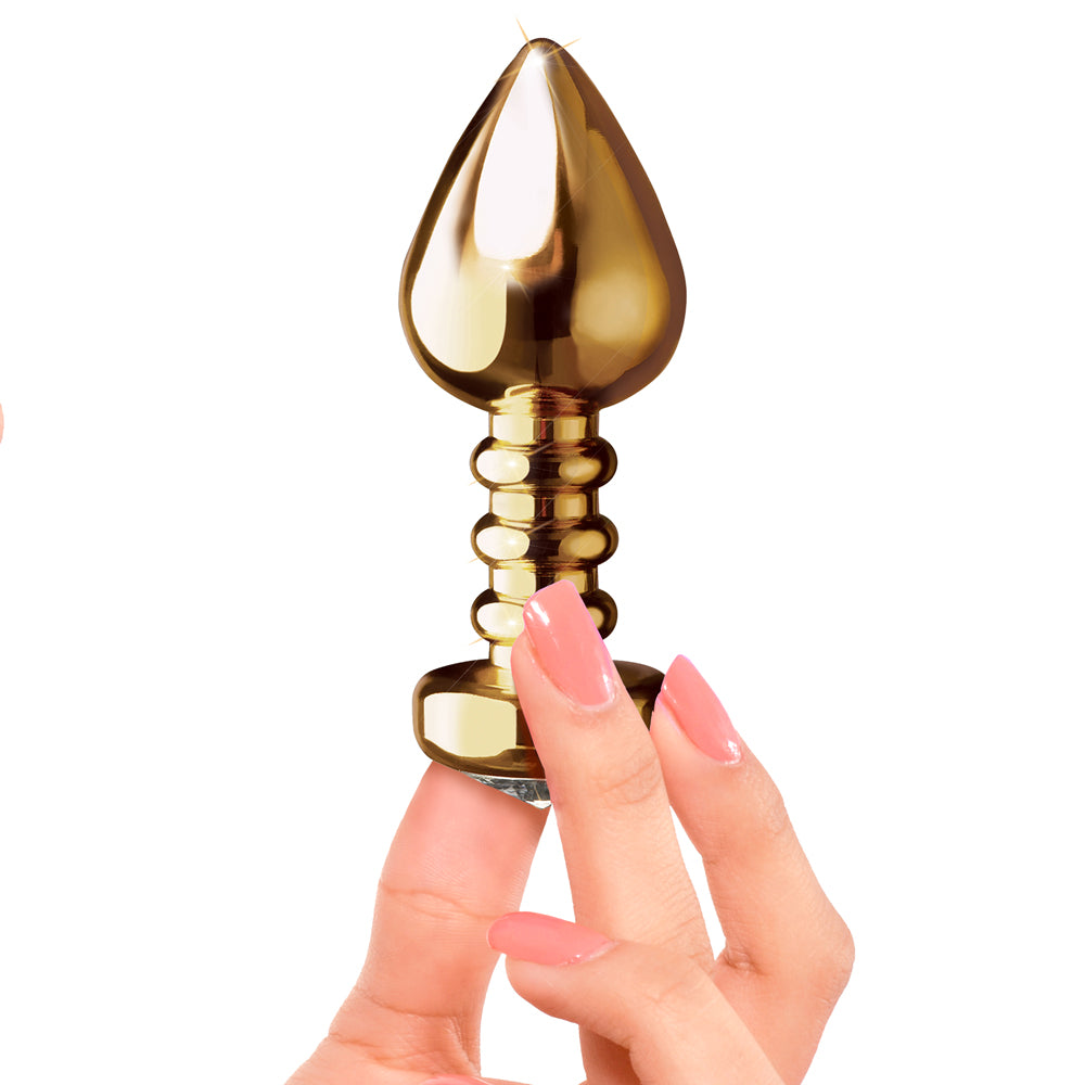 Fetish Fantasy Gold Metal Luv Butt Plug | Luxe Anal Sex Toys Sexyland Fetish Fantasy Gold Metal Luv Butt Plug | Luxe Anal Sex Toys Sexyland