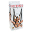 Fetish Fantasy Series Fantasy Door Sex Swing turns any closing door into a vertical sex position playground w/ easy-assembly acrylic tubes & adjustable padded straps. Package.