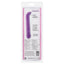 First Time - Power G Vibrator -tapered, curved tip for precise G-spot stimulation. Purple, back of package