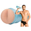 Fleshjack Boys Johnny Rapid Man Cave Textured Anal Masturbator is moulded from gay porn actor Johnny Rapid w/ his unique asymmetrical texture that pulls you in & offers different sensations when rotated.