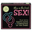  Glow In The Dark Sex! Board Game involves different foreplay actions depending on whether you're playing with the lights on or in the dark for sexy fun. Package.
