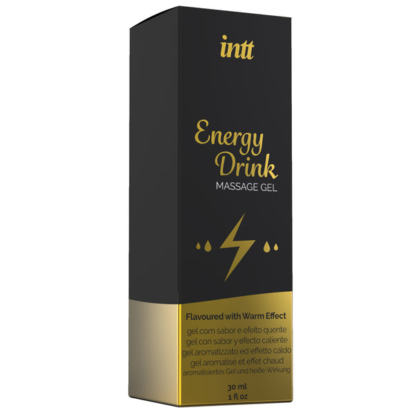 Intt Energy Drink Flavoured Warming Stimulant Massage Gel Sexyland