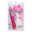 Jack Rabbit Petite Rabbit Vibrator With Clitoral Stimulator & Rotating Beads Battery Operated Waterproof Women's Sex Toy - Pink. 5