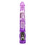 Jack Rabbit Petite Rabbit Vibrator With Clitoral Stimulator & Rotating Beads Battery Operated Waterproof Women's Sex Toy - Purple. 3