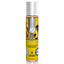 JO H2O - Banana Lick Flavoured Lubricant - sweet banana flavoured lubricant stays smooth for ages without drying or getting sticky & is free from sugar, artificial sweetener + calories. 30ml.