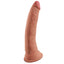 King Cock Plus 7" Triple Density Cock has a dual-density firm core + a soft skin-like outer & a solid suction cup that's stronger than ever.