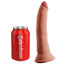King Cock Plus 7" Triple Density Cock has a dual-density firm core + a soft skin-like outer & a solid suction cup that's stronger than ever. Dimension.