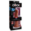 King Cock Plus 8" Triple Density Cock has a dual-density stiff core + a soft skin-like outer & a redesigned extra-sturdy suction cup. Package.