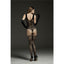 I'm Yours - Floral & Fishnet Bodystocking - 7107
