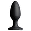 Lovense Hush 2 Bluetooth Vibrating Butt Plug has a redesigned contoured base for all-day wear, smooth neck for easy insertion/removal & longer-lasting magnetic recharging battery. Large.