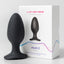 Lovense Hush 2 Bluetooth Vibrating Butt Plug has a redesigned contoured base for all-day wear, smooth neck for easy insertion/removal & longer-lasting magnetic recharging battery. Large-package. (2)