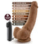 Go for 12 rounds w/ this dildo, complete w/ a wired remote control for the multispeed vibrations & realistic phallic design w/ a ridged head & thick veiny shaft. Features.
