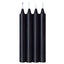 Make Me Melt Warm-Drip Candles 4-Pack. Bring wax & temperature play to the bedroom with these paraffin drip candles! They impart a tinge of heat when dripped on the skin & come in a range of colours. Jet black. (2)