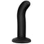 Malesation - Benny has an angled tip that's great for P-spot or G-spot stimulation + flared suction cup base for hands-free fun. Black.