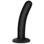 Malesation - Tommy has a slim shaft with a round head for comfortable insertion & a harness-compatible suction cup base for hands-free fun. Black.