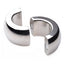 Master Series - Magnet Master Magnetic Ball Stretcher - heavy stainless steel cockring with magnetic hold. (3)