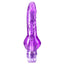 Naturally Yours Mr. Right Now Multispeed Vibrator has a ridged phallic head that 'pops' satisfyingly inside you & is safe for anal or vaginal play. Purple.