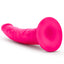 Neo Elite 7.5" Silicone Dual Density Cock Dildo has a natural-feeling dual-density design w/ a soft outer layer & firm inner core + a ridged phallic head & veiny shaft. Pink (2)
