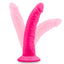 Neo Elite 7.5" Silicone Dual Density Cock Dildo has a natural-feeling dual-density design w/ a soft outer layer & firm inner core + a ridged phallic head & veiny shaft. Pink (4)