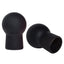 Nipple Play Silicone Advanced Nipple Suckers feature a rounded bulb that's easy to squeeze for vacuum-like suction & stimulation. Black.