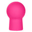 Nipple Play Silicone Advanced Nipple Suckers feature a rounded bulb that's easy to squeeze for vacuum-like suction & stimulation. Pink. (2)