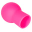 Nipple Play Silicone Advanced Nipple Suckers feature a rounded bulb that's easy to squeeze for vacuum-like suction & stimulation. Pink. (4)