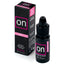Lite version of ON For Her Arousal Oil is an all-natural enhancer that provides a gentle vibration-like buzzing sensation your clitoris will love. 5ml