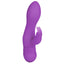 Silicone One Touch Jack Rabbit - has dual G-Spot & clitoral stimulation with 10 vibration modes you control with just 1 touch. Purple