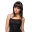 Pleasure Wigs Steph Choppy Layered Wig With Fringe reaches the upper back & features a stylish layered design + choppy bangs to frame your face. Brunette.