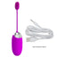 Pretty Love - Abner - Egg Bullet Vibrator is tapered w/ 12 vibration modes for pinpoint stimulation & app-compatible, rechargeable. USB cable.
