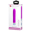 Pretty Love Reginald Textured Mini Vibrator delivers 12 intense vibration modes & is textured for extra pleasure! Waterproof, battery-operated & great for travelling. Purple-package.