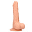 RealRock 7" Realistic Dildo With Balls & Suction Cup has soft skin-like material over its firm, squishy body for realistic sensations thanks to the G-/P-spot head, veiny shaft & balls. Flesh.