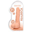 RealRock 7" Realistic Dildo With Balls & Suction Cup has soft skin-like material over its firm, squishy body for realistic sensations thanks to the G-/P-spot head, veiny shaft & balls. Flesh-package.