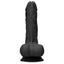 RealRock 8" Realistic Dildo With Balls & Suction Cup has velvety-soft skin over its firm yet squishy body for an incredibly realistic feeling thanks to the G-/P-spot head, veiny shaft & balls. Black. (2)