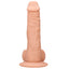 RealRock 9" Realistic Dildo With Balls & Suction Cup has firm yet squishy body that feels like the real thing & has a phallic G-/P-spot head, veiny shaft & balls for safe anal or vaginal play. Flesh. (3)