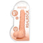 RealRock 9" Realistic Dildo With Balls & Suction Cup has firm yet squishy body that feels like the real thing & has a phallic G-/P-spot head, veiny shaft & balls for safe anal or vaginal play. Flesh-package.