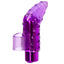 Rechargeable Frisky Finger cushiony tip & a nubby texture for extra stimulation as the multi-function PowerBullet vibrates wherever you direct it. purple