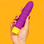 Romp - Beat Bullet 10-mode bullet vibrator has a flexible textured body. in hand image