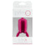Screaming O - PrimO Minx -4-mode vibrating cockring has an extra long motor packed into its vertical body & cradling fins to ensure maximum clitoral contact. Merlot-package.