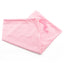 Keep your adult toys safe from dust & prying eyes in this discreet drawstring storage pouch! 100% breathable cotton for clean toys. Pink.