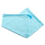 Keep your adult toys safe from dust & prying eyes in this discreet drawstring storage pouch! 100% breathable cotton for clean toys. Light blue.