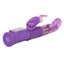 Shane's World - Jack Rabbit G Vibrator - has 8 vibration modes & 4 speeds of rotating shaft beads with a curved G-spot head for targeted dual stimulation. Purple 4