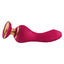 Shunga Sanya Textured Silicone G-Spot Vibrator has a doorknob-like handle to give you great grip & control while the flexible shaft & bulbous head send 10 vibration modes to your G-spot. (2)